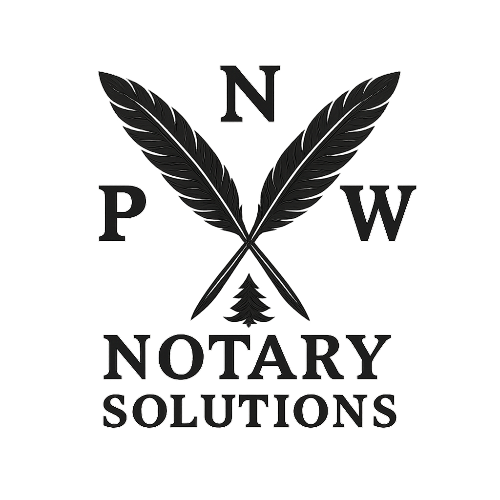 PNW Notary Solutions Logo
